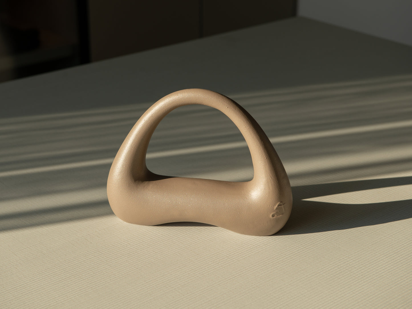 Kettlebell Beige