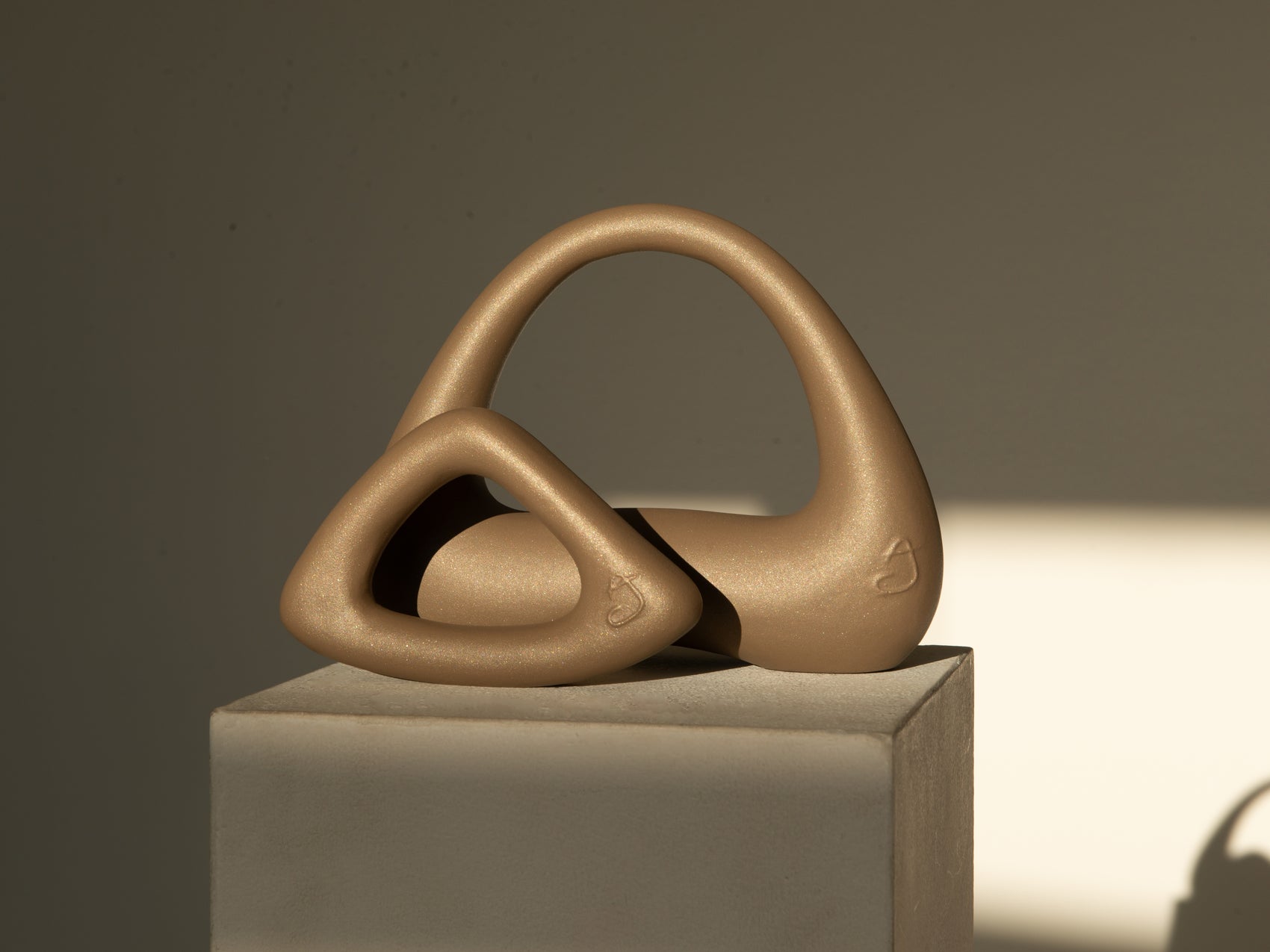 Dumbbells Satin Beige