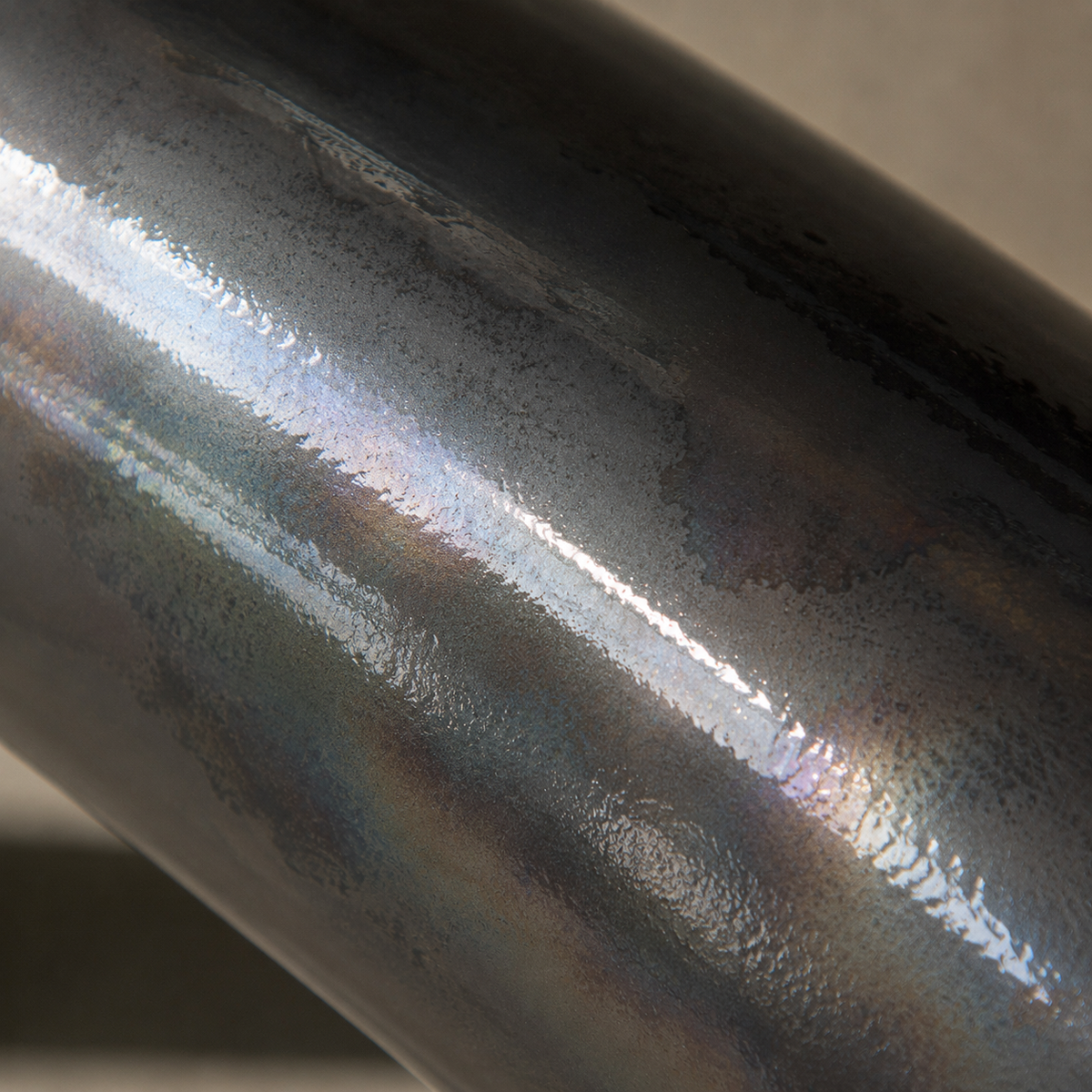 Premium finish Anthracite glazed for ATOMYA dumbbells and kettlebells