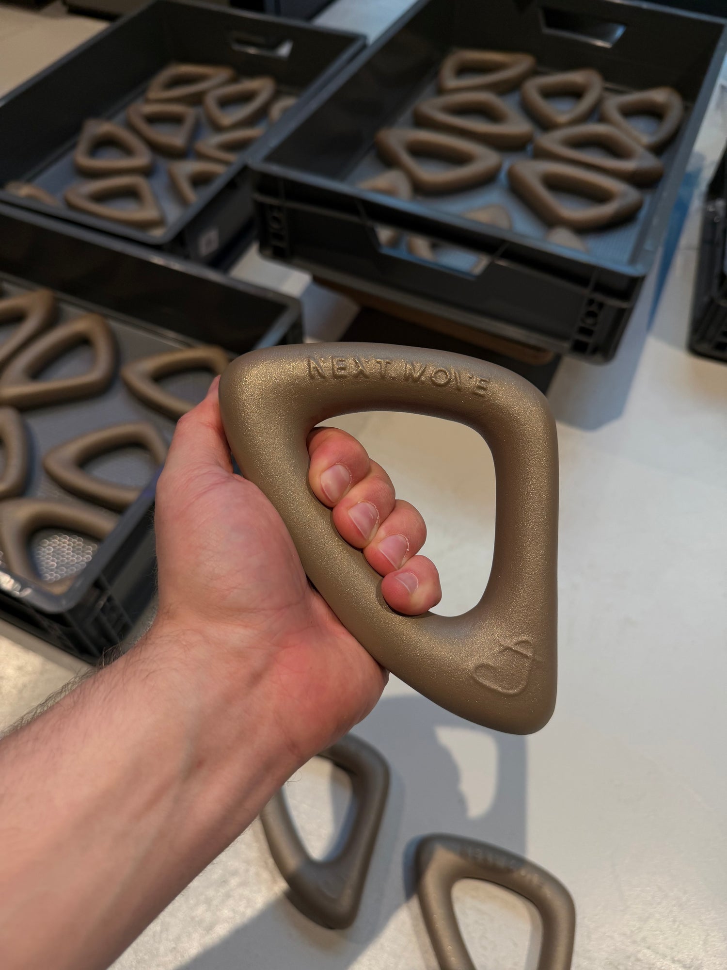 Handcrafted fitness equipment for Czech fitness studio NEXTMOVE Churchill for Hot Yoga Sculpt and Pilates class