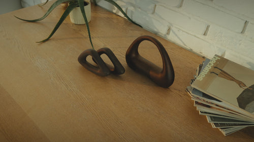 Design dumbbells and kettlebells in minimalistic interior 